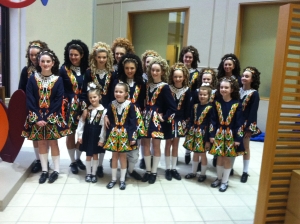 McCarthy students performing at Roswell Park!